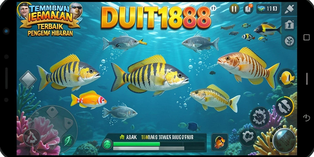Gameplay seru dari Tembak Ikan DUIT188 yang mengasyikkan.