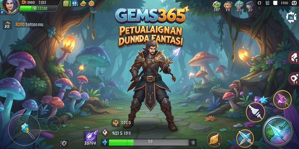 Tangkapan layar GEMS365 menunjukkan aksi mendebarkan dalam petualangan yang menantang.