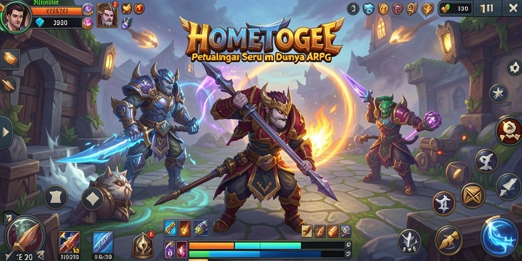Tampilan menarik dari gameplay HOMETOGEL yang penuh aksi.
