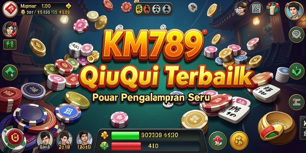 Tampilan gameplay QiuQiu yang seru dan interaktif.