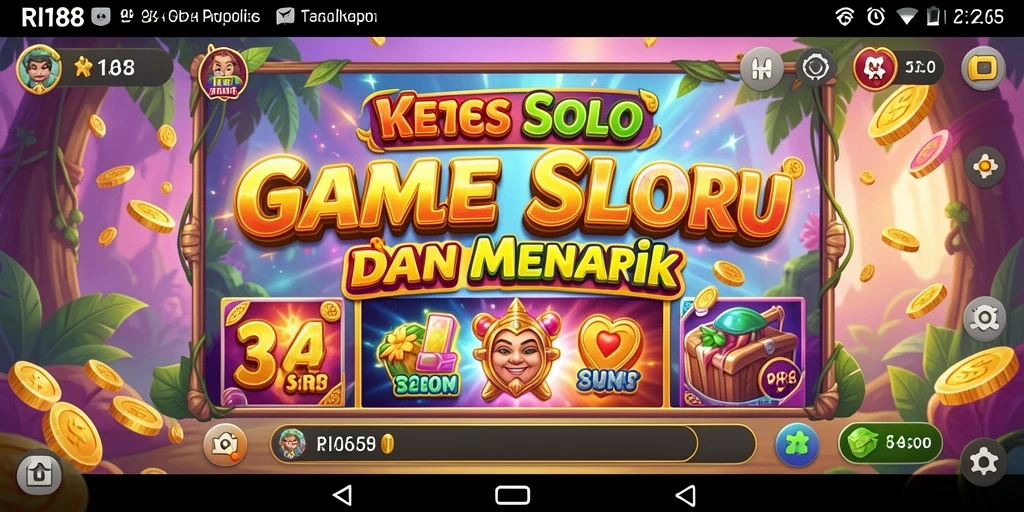 Tampilan screenshot utama RI188 menunjukkan pengalaman gameplay Slot yang seru dan mendebarkan.