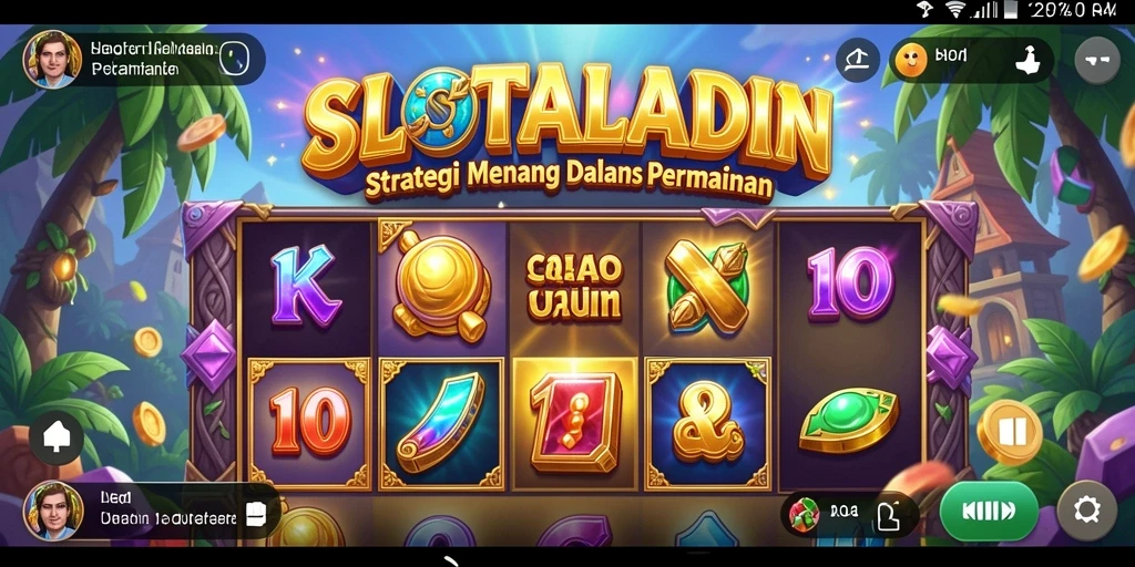 Gameplay seru dan menantang dalam SLOTALADIN.